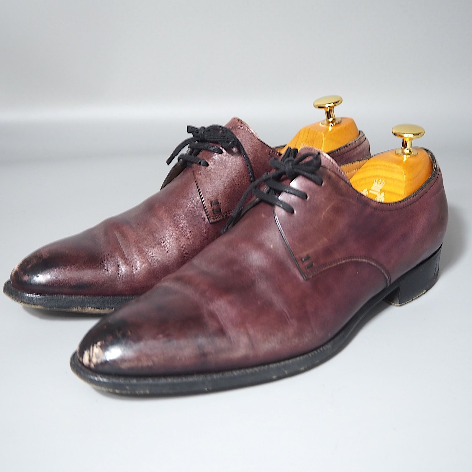 ジョンロブ JOHN LOBB イヤーモデル レザー シューズ 27.5cm相当 ダークブラウン メンズ 正規品 4-IT013 - メルカリ