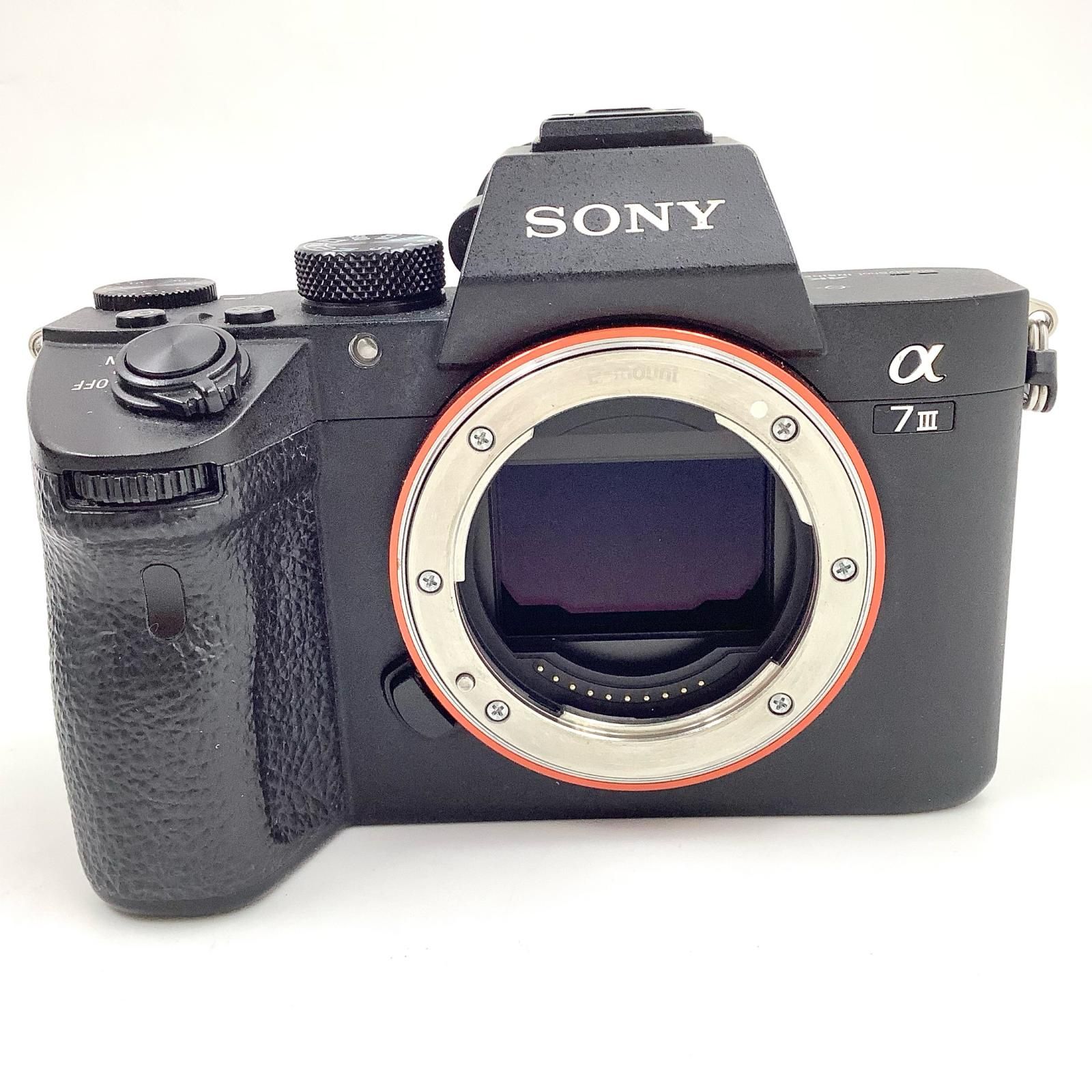 Sony デジタル一眼 α7 III ILCE-7M3 ボディ ブラック 動作 済 シャッター68596回 全額返金保証 最速発送