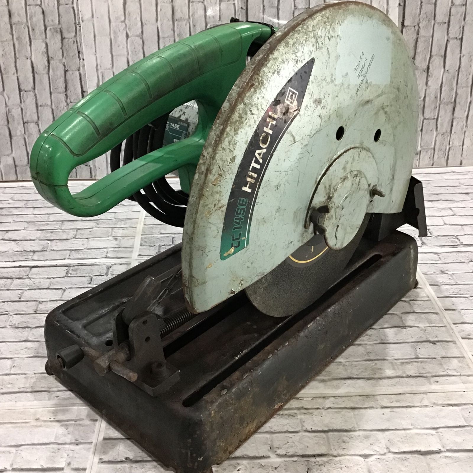 〇日立 高速切断機 CC14SE【川口店】 - メルカリ 〇日立 高速切断機 CC14SE【川口店】 - メルカリ