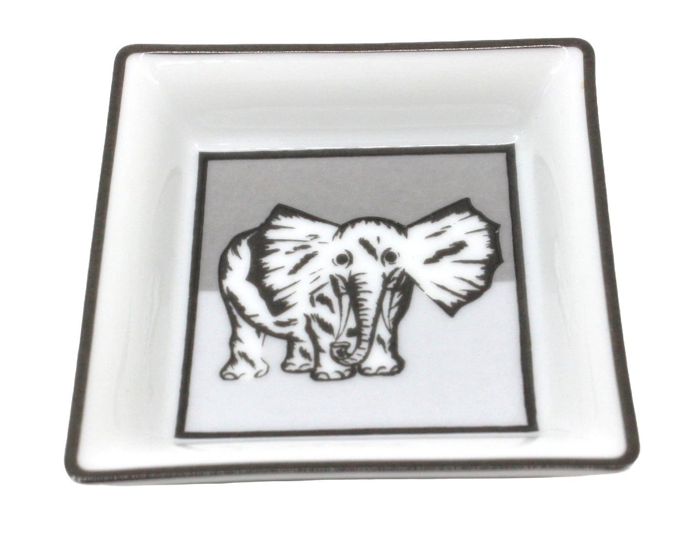 エルメス スクエア プレート 小皿 インテリア 食器 1997年 アフリカ