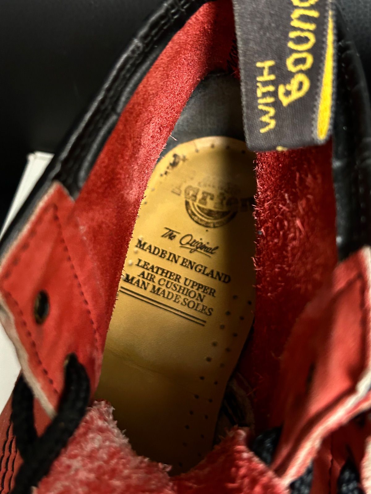 80年代リアルイングランド製Dr.Martens6EYELET