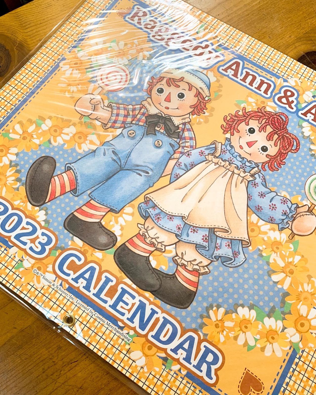 *ラガディ♡アン&アンディ♡2023♡壁掛けカレンダー⸜( ´ ꒳ ` )⸝