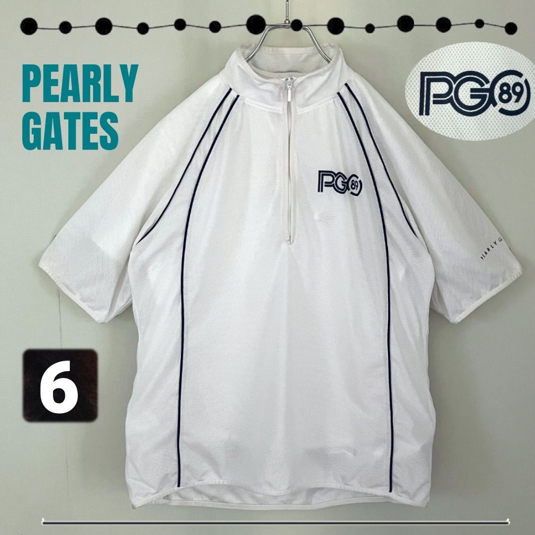 PEARLY GATES ホワイト ジャケット サイズ6 XLサイズ 【公式通販】