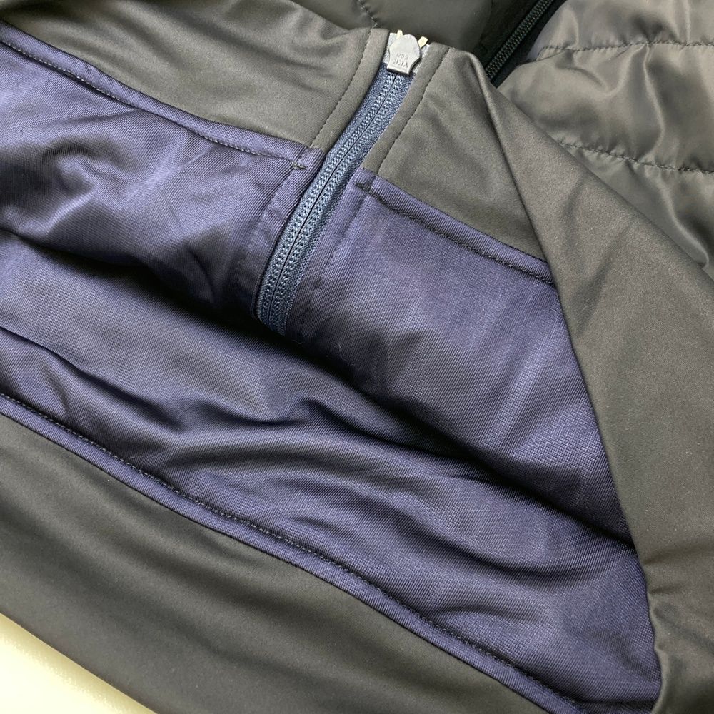 赤字覚悟の大特価。 サイズ L BEAMS GOLF ビームスゴルフ モデル 2WAY 中綿切替ジャケット ネイビー系 240101488798 ゴルフウェア メンズ ストスト