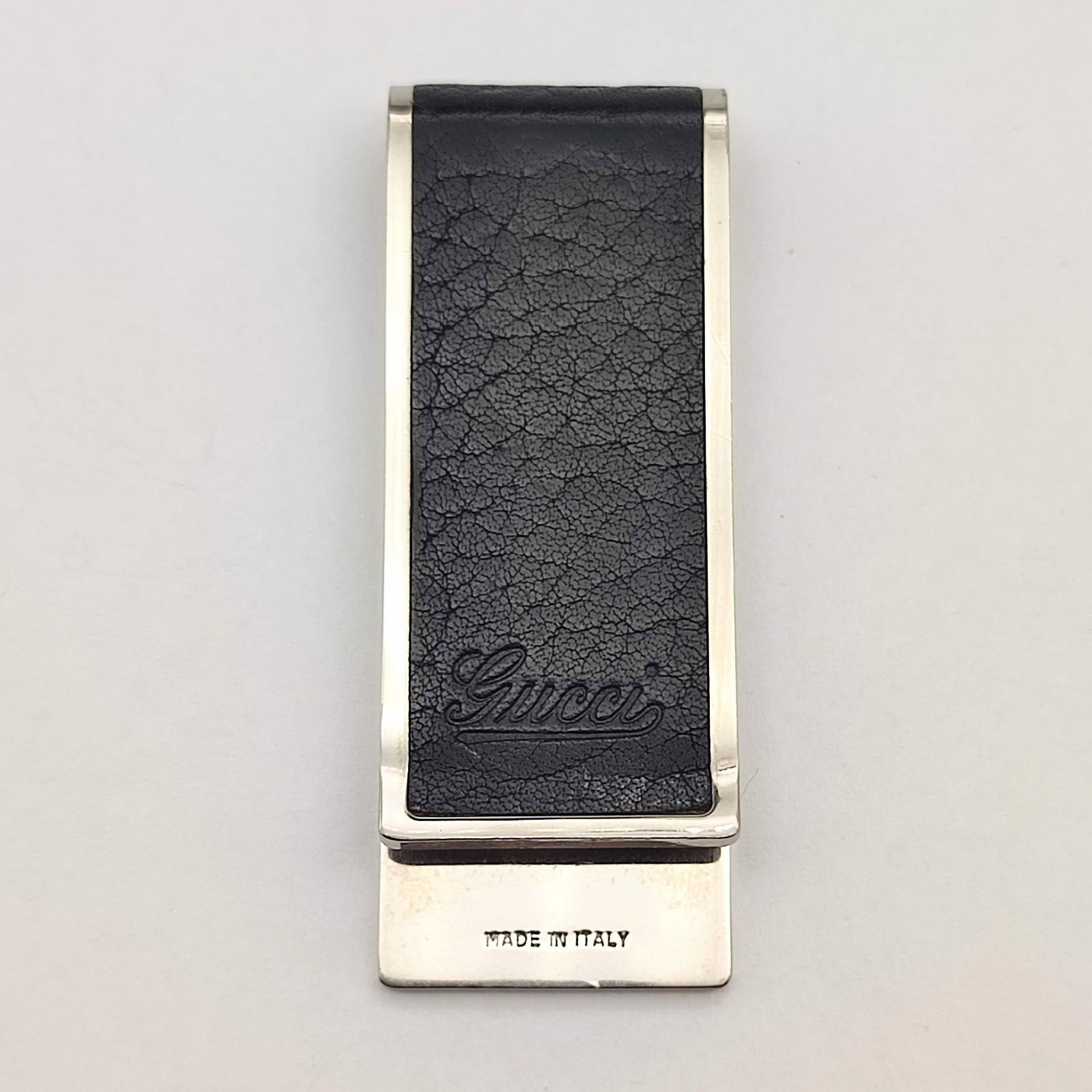 美品】GUCCI グッチ マネークリップ SILVER - メルカリ