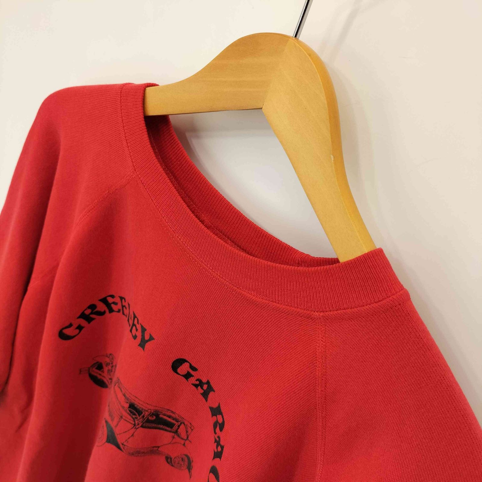 ヘインズ Hanes 90S MADE IN USA フロントプリント ラグランスウェット 