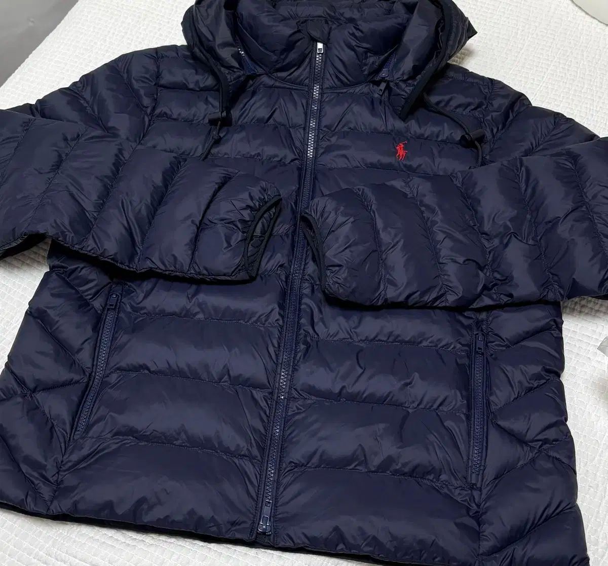 ポロラルフローレン ネイビー フードダウン <タグ付き > NICORILABO_COM