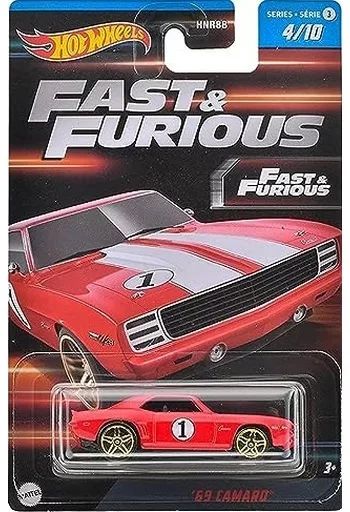 中古】ミニカー 1/64 '69 カマロ 「Hot Wheels ワイルド・スピード
