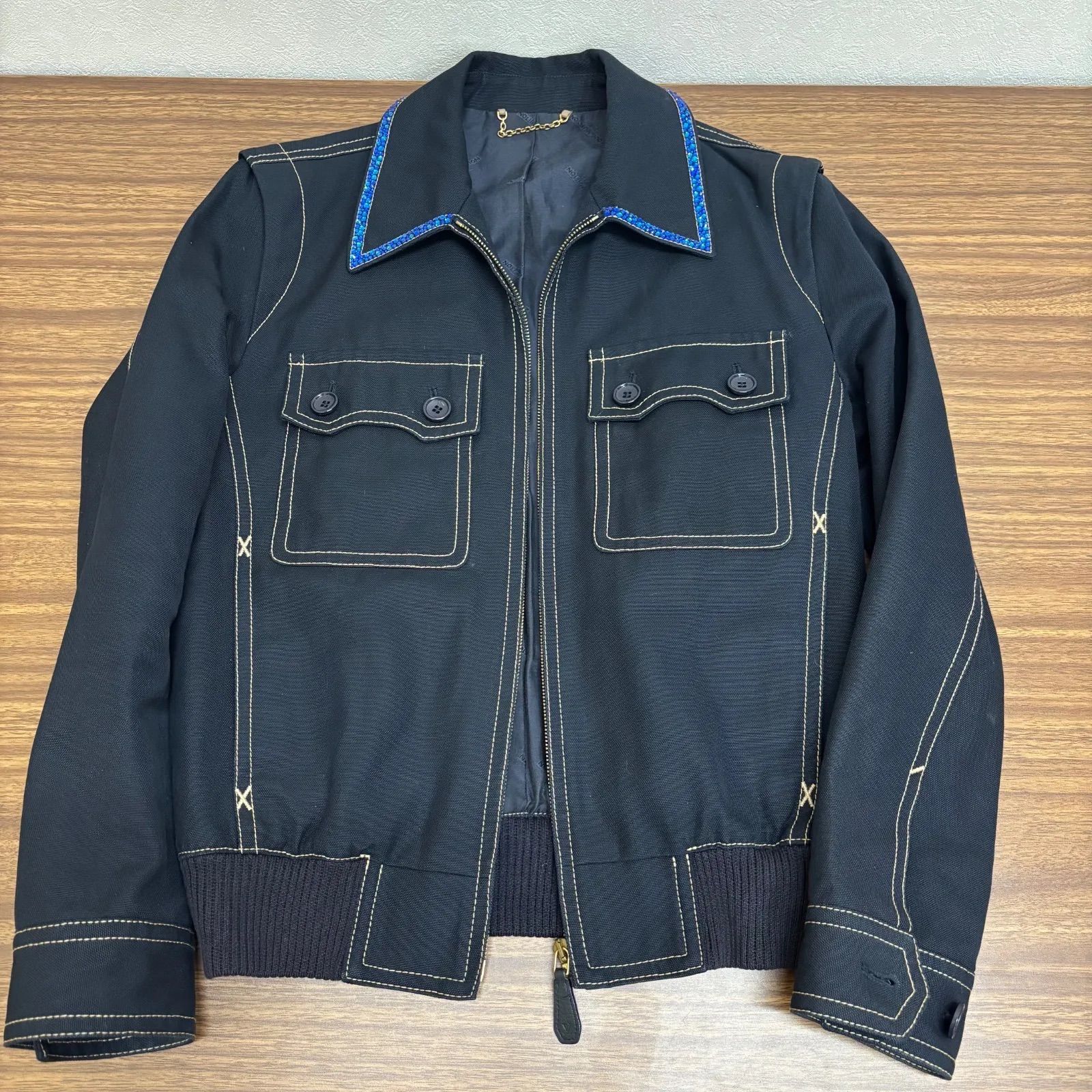 No.s Project クロークコート ネイビー NO.S PROJECT クロークコート