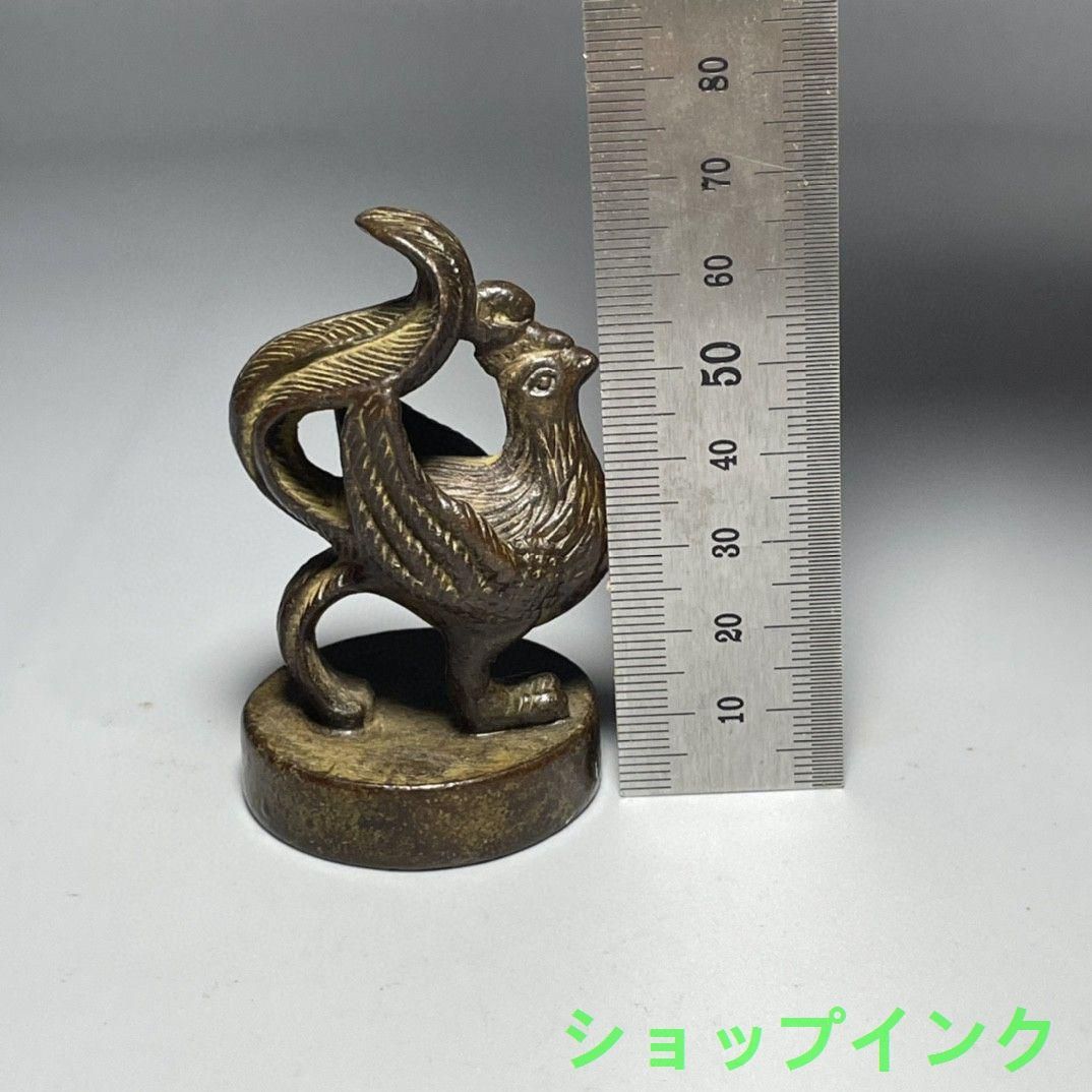 真鍮製 四神 玄武 置物 オブジェ ホビー 雑貨 装飾品 吉 善 源 四 神