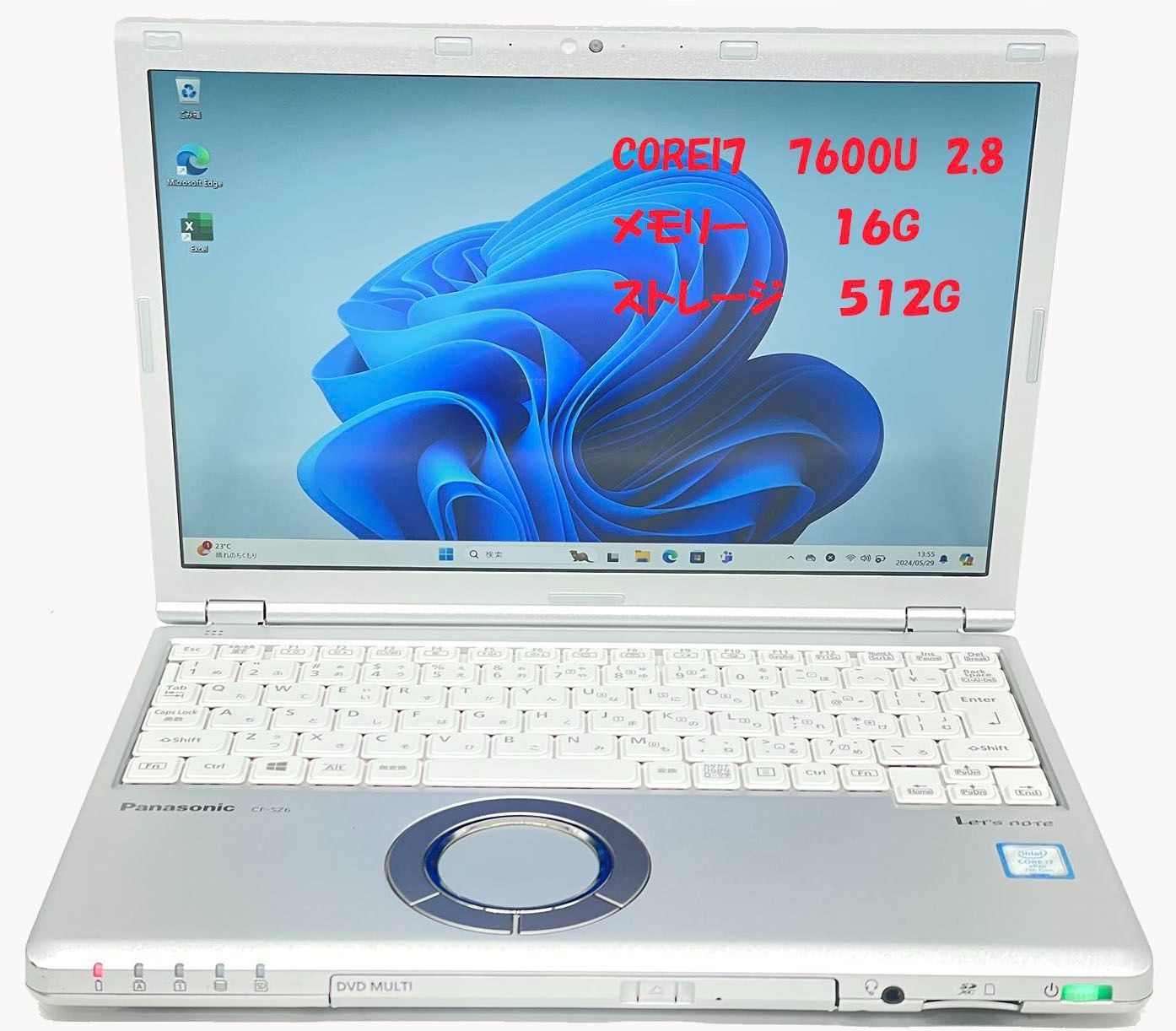 Panasonic CF-SZ6 Core i7 ⅱ Panasonic CF-SZ6FD3QR 8GB Core i7