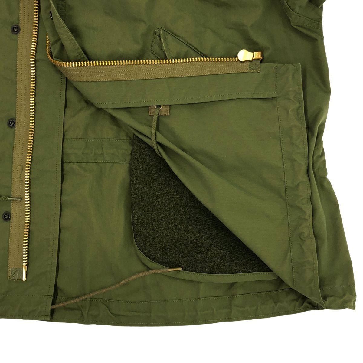 THE SHINZONE ザ シンゾーン PARK PARKA コットンナイロンミリタリー