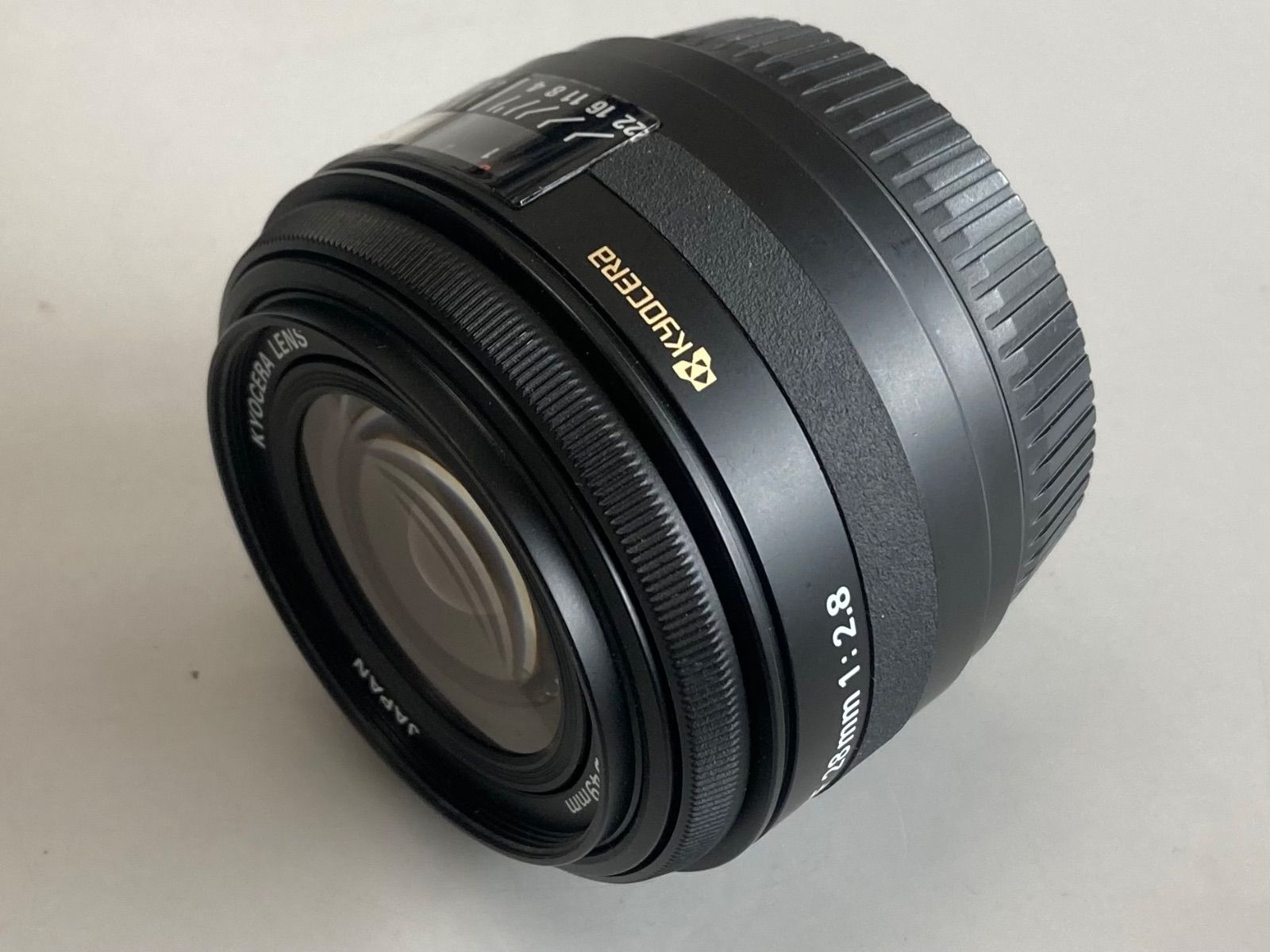 Kyocera AF 28mm F 2.8 ヤシカマウント用 交換レンズ - 交換レンズ