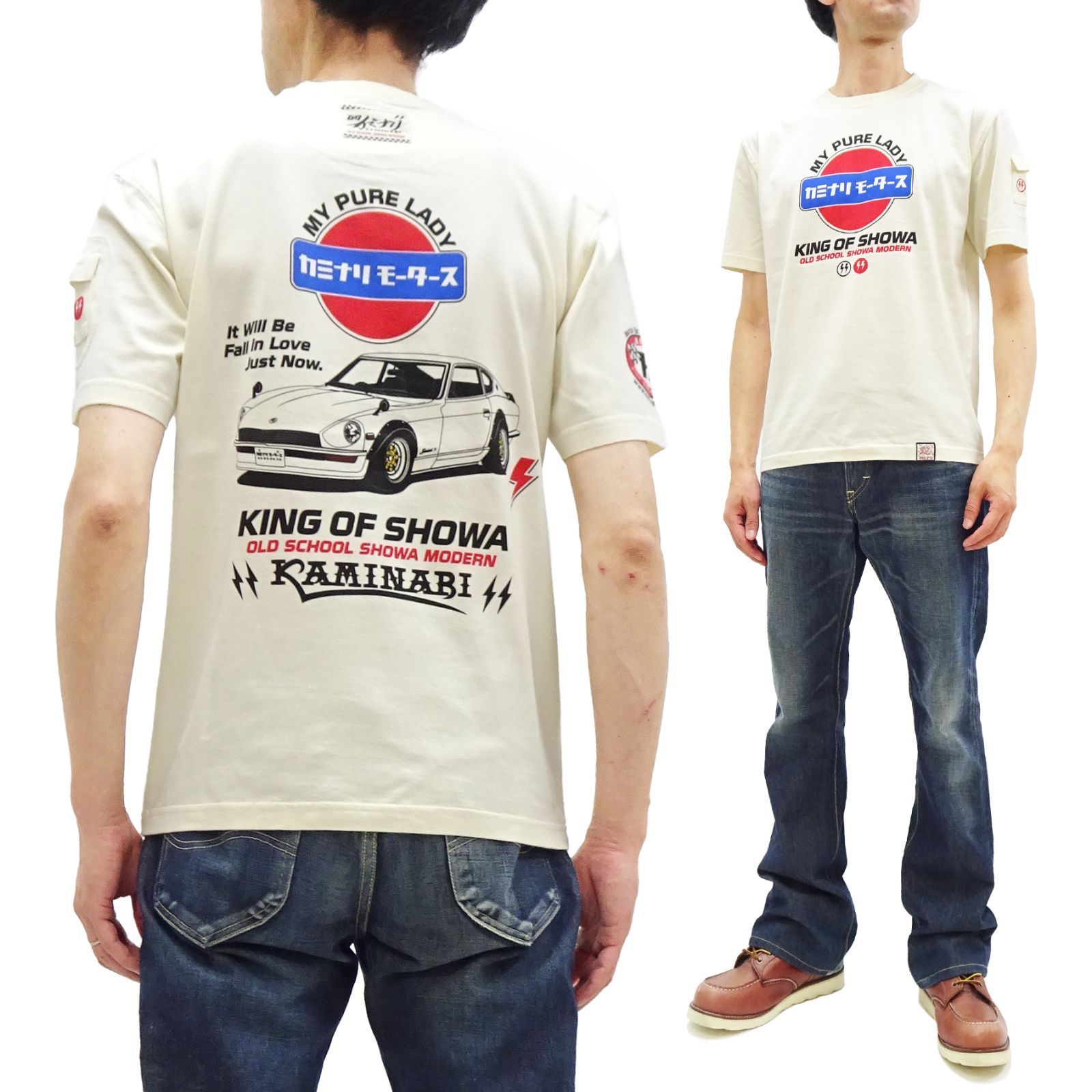 Tシャツ カミナリモータース フェアレディZ 半袖Tシャツ KAMINARI MY