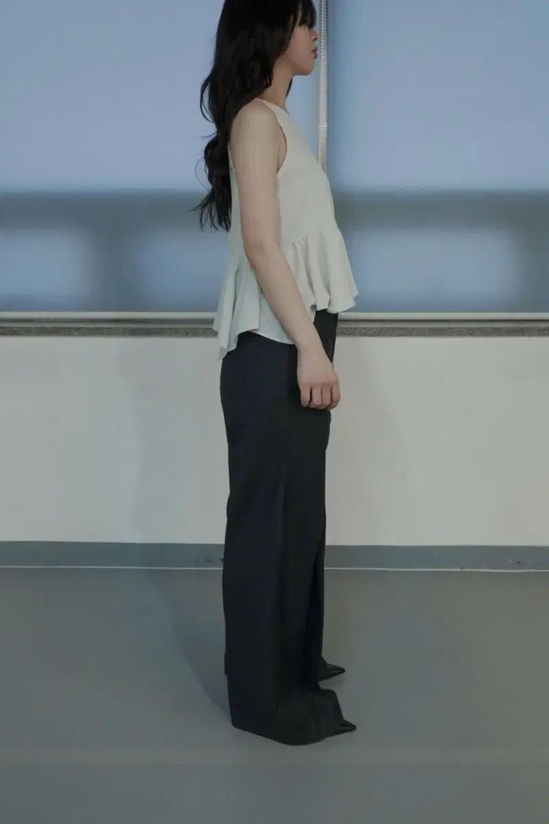 Eont s フリルトップス スラックス セットアップ