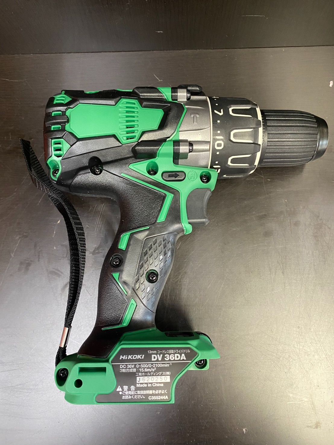 ☆HiKOKI DV 36DA コードレス 振動 ドライバドリル 本体のみ　☆未使用品☆ ЗЗHiKOKI ハイコーキ 36v 13mm 充電式振動ドライバドリル バッテリー×1