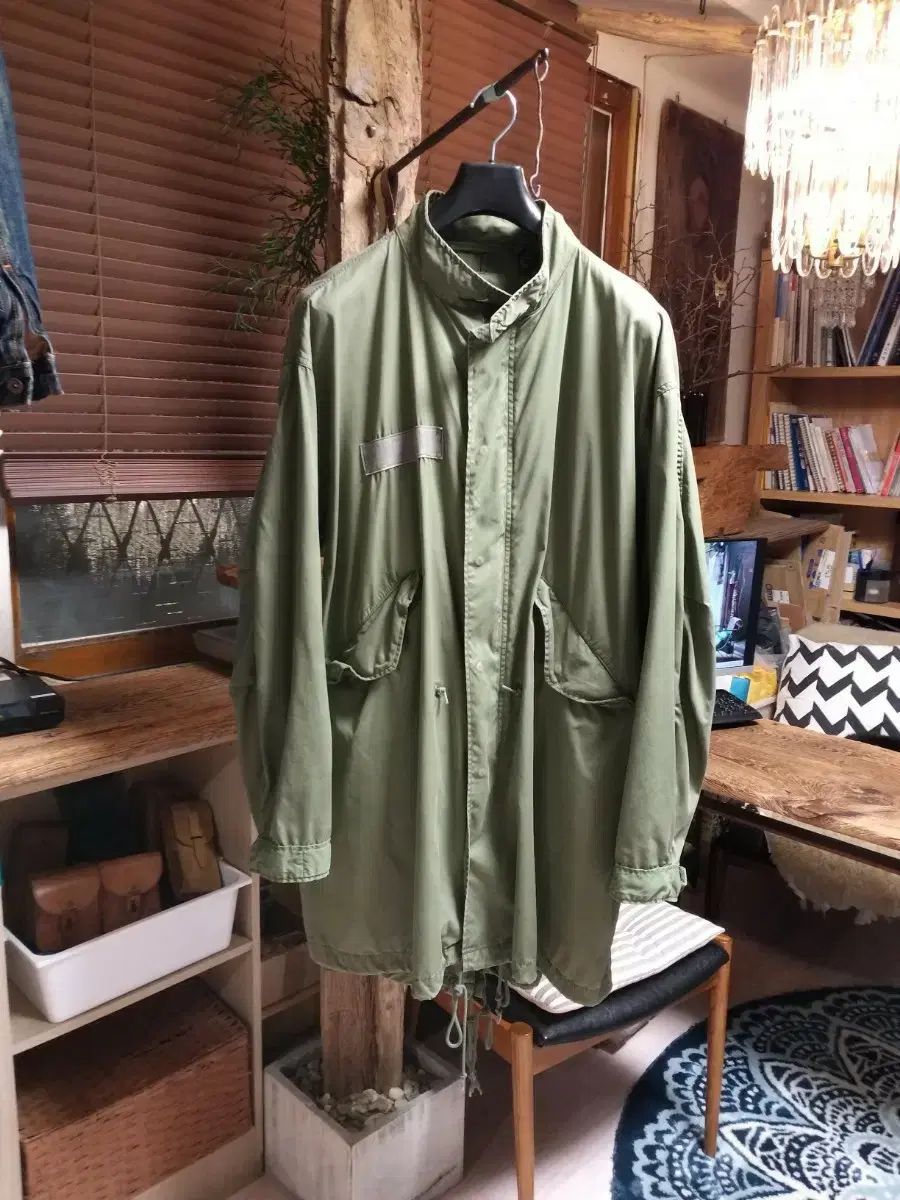 US オリジナルミリタリー M65 フィッシュテールパーカー モッズコート L