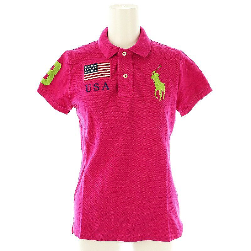 ラルフローレン RALPH LAUREN 半袖ポロシャツ カットソー S