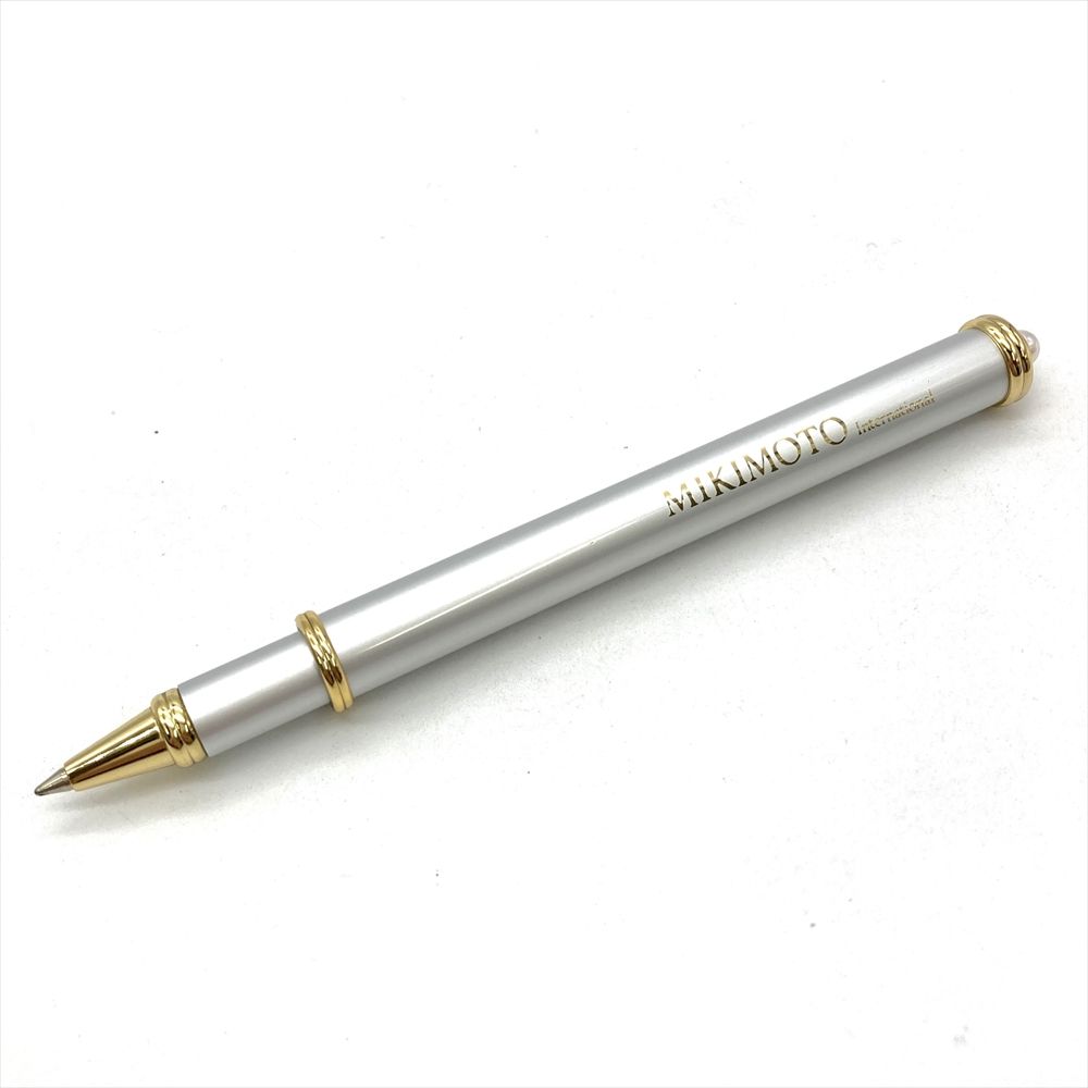 ミキモト MIKIMOTO パール付 ボールペン ブックマーカー ペン ミキモト MIKIMOTO パール付 ボールペン ブックマーカー ペン