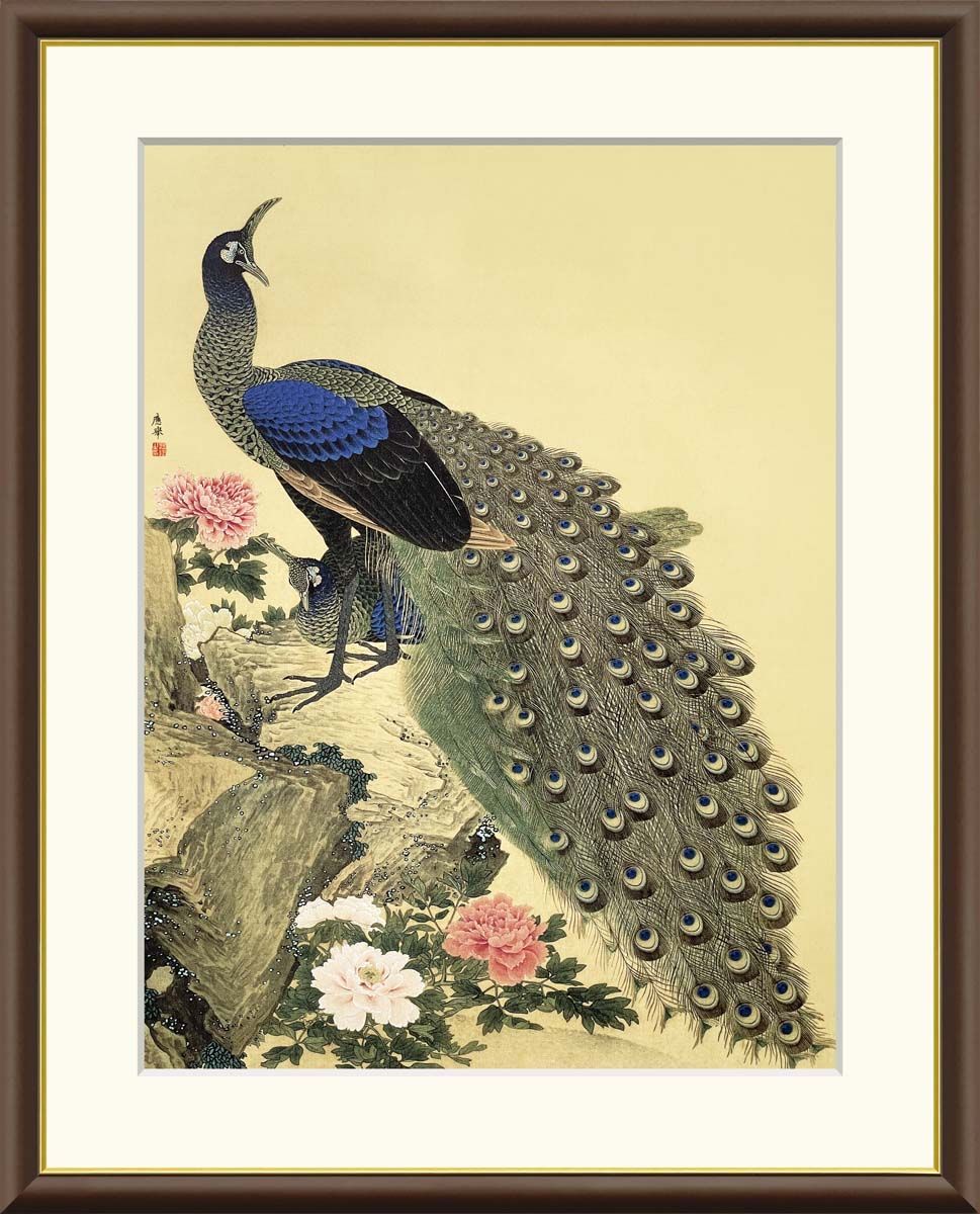 インテリア小物 日本の名画 額飾り F6サイズ ちょっとした心使いで空間