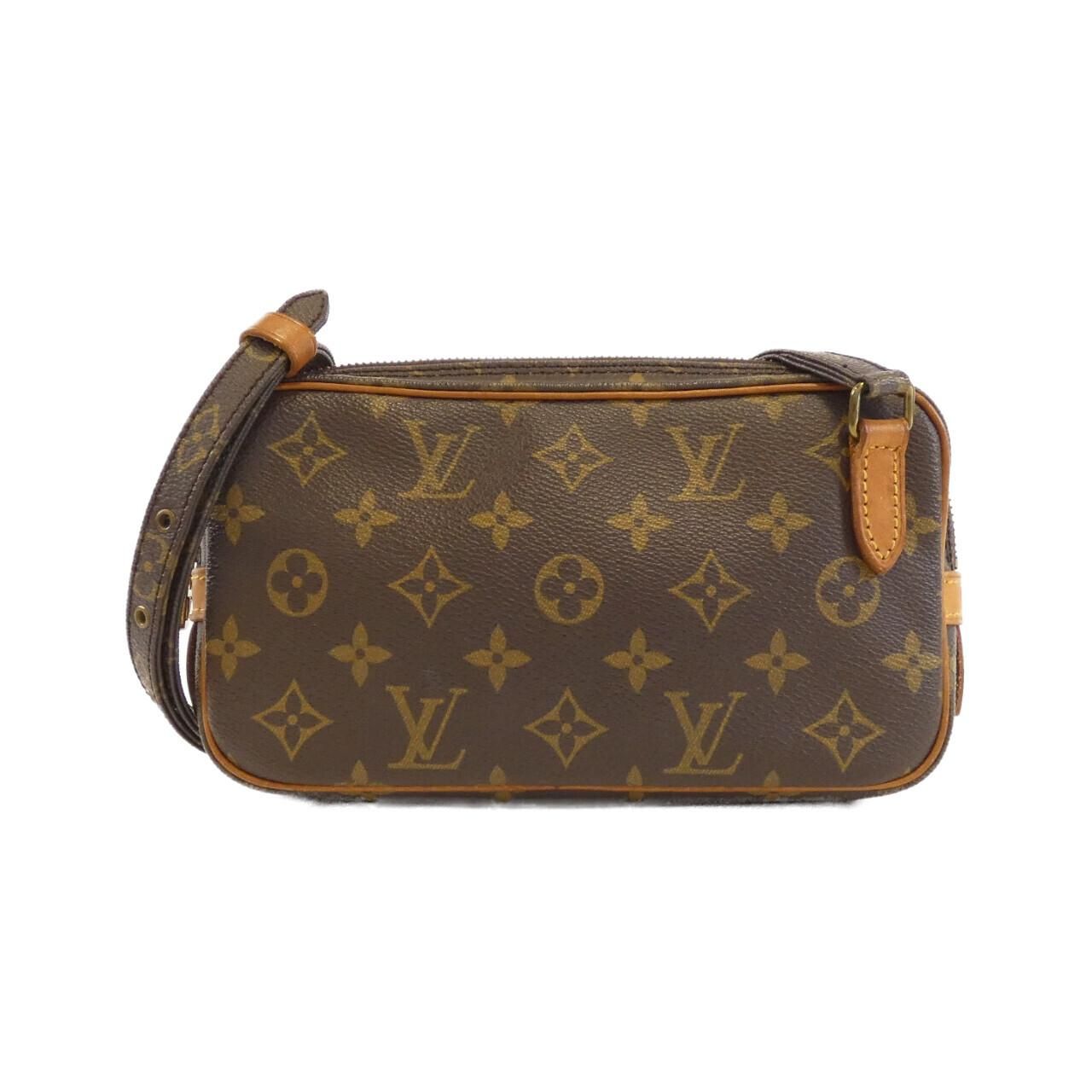 【極美品】ルイヴィトン　ショルダーバッグ　マルリーバンドリエール　モノグラム ルイ・ヴィトン(LOUIS VUITTON)ルイ・ヴィトン マルリーバンド