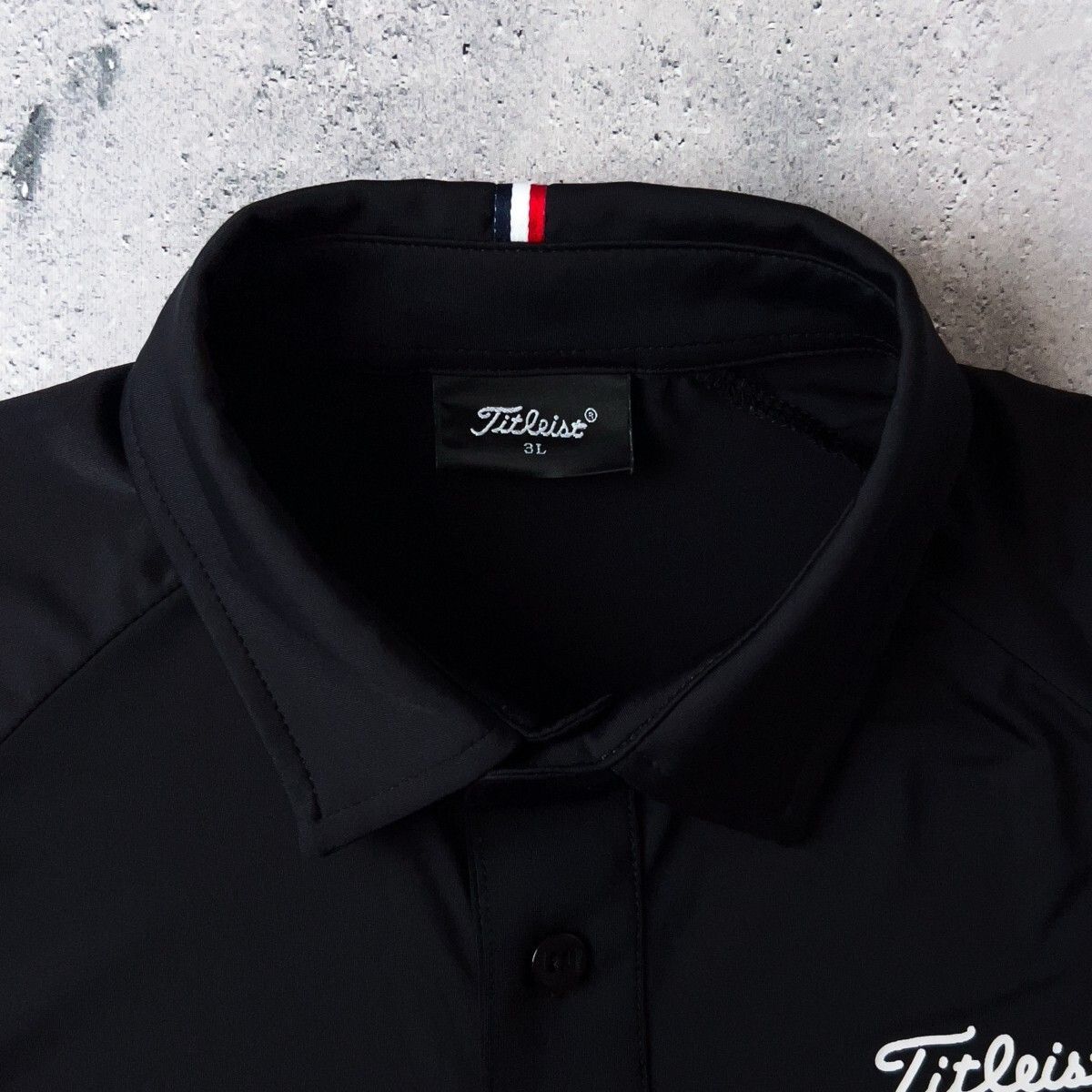 Titleist ブラック ポロシャツ LL
