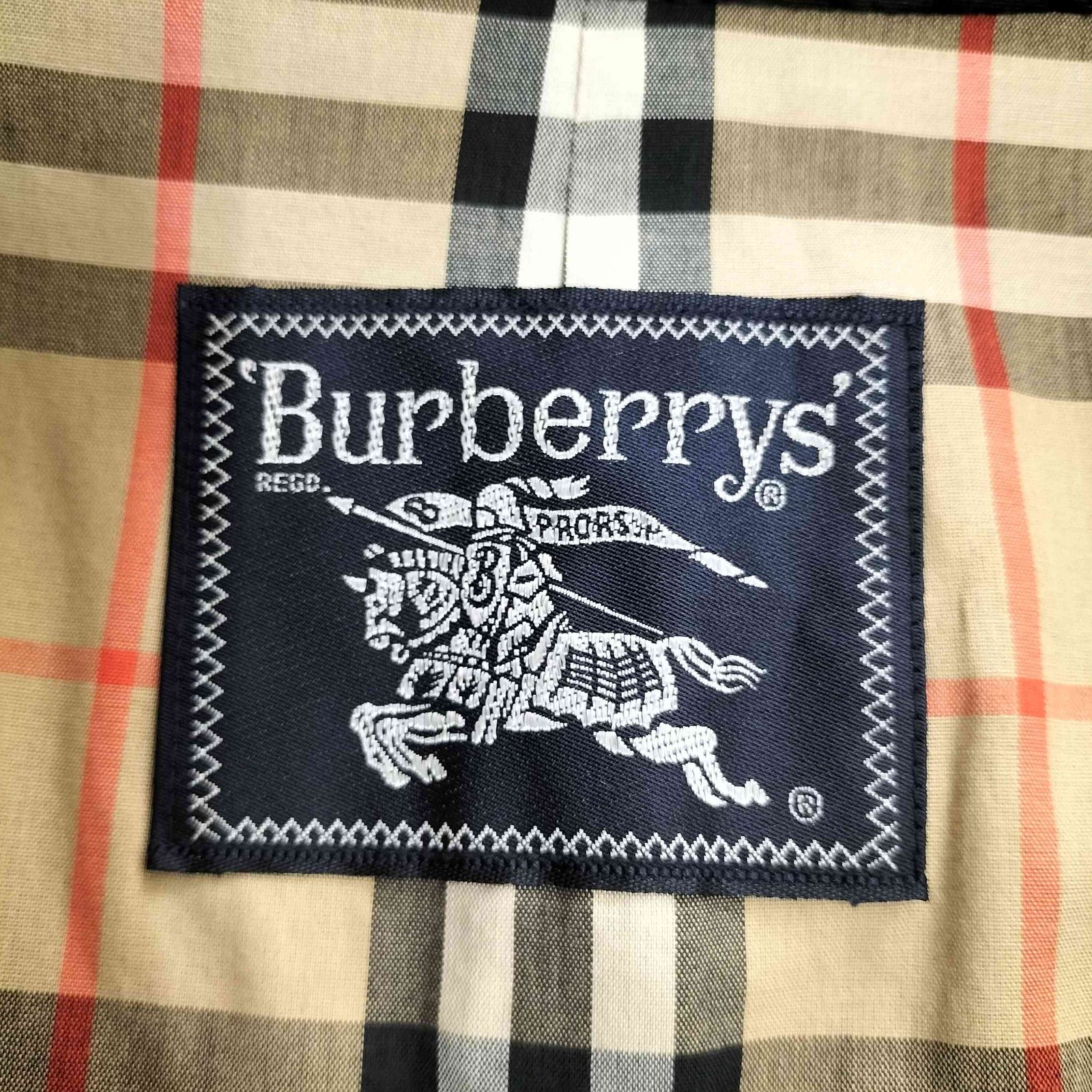 バーバリーズ BURBERRYS 紺タグ エポレット付き 裏地ノバ