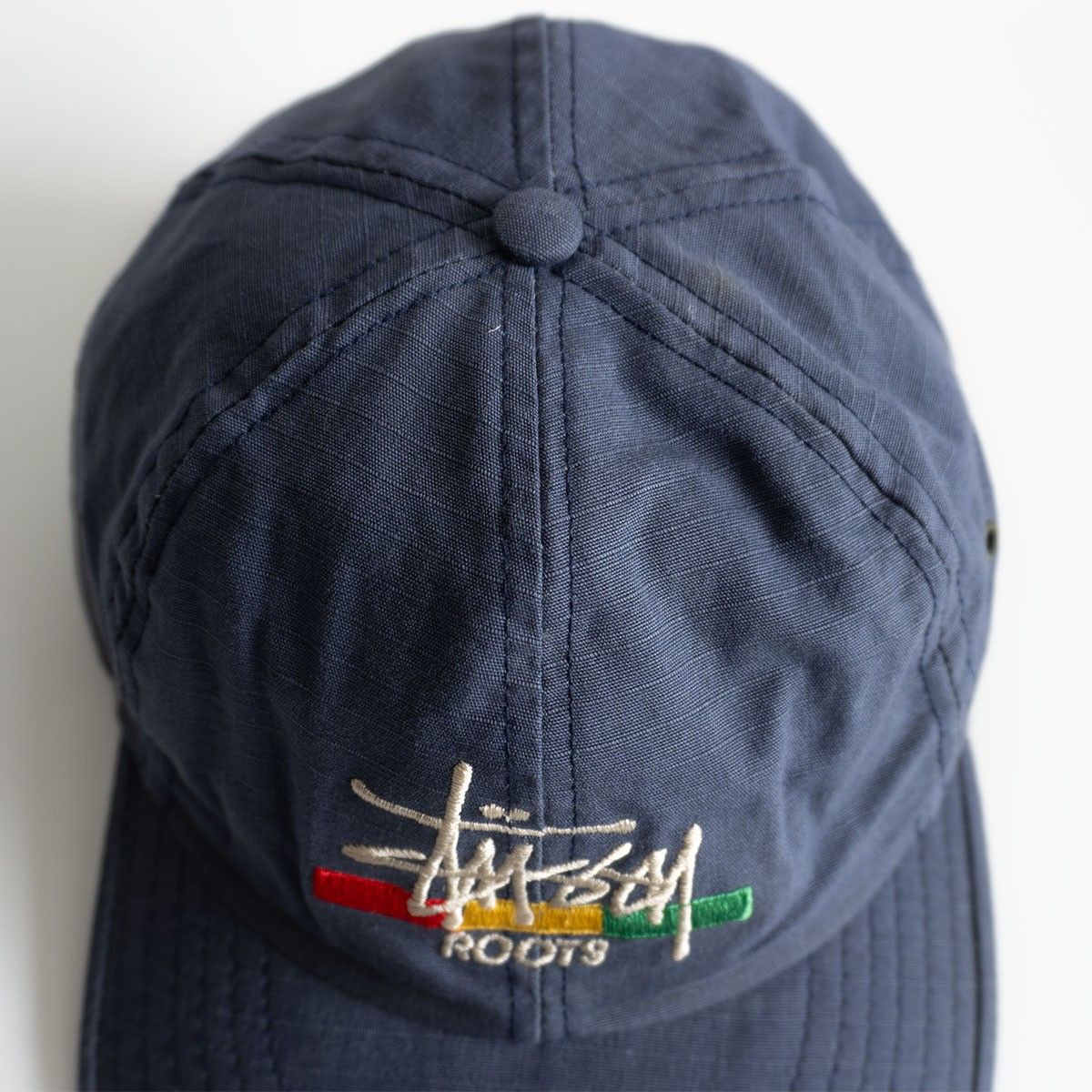 90s】OLD STUSSY【USA製 ベースボール キャップ】 帽子 オールド