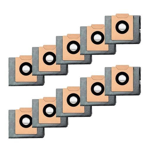 EufyX8Pro/X10ProOmni交換用ダストバッグロボット掃除機ダストバッグ紙パック消耗品10枚入り床用ロボット掃除機交換用ダストバック掃除機アクセサリー