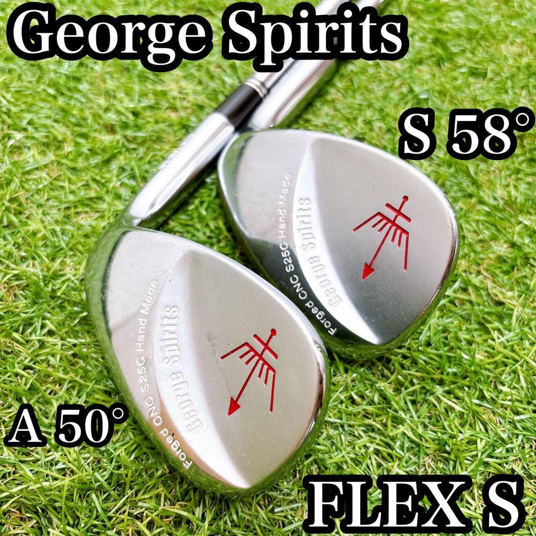 4.ジョージスピリッツ ウェッジ フォージド ゴルフクラブ メンズ FLEX S