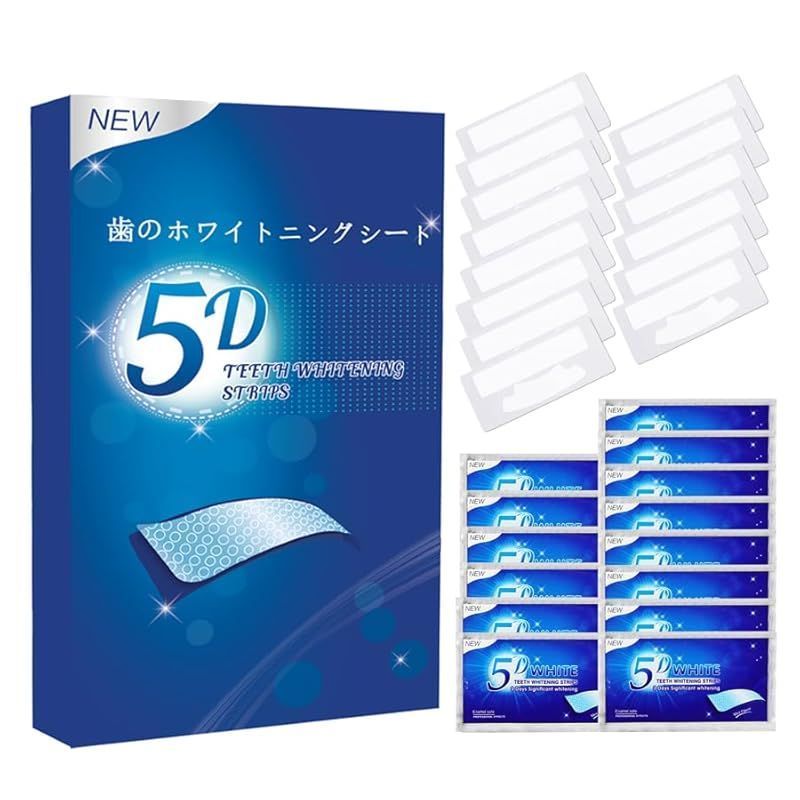 ホワイトニングシート 歯 ホワイトニング ホワイトニング 歯磨きテープ 14日間で輝く白い歯へ(14日分 28枚入り)