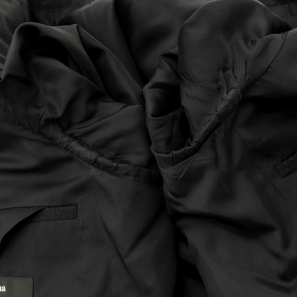 ジーゼニア Z Zegna ウール 2B セットアップ スーツ チャコールグレーxダークブルー【サイズ48 Drop.8】【メンズ】