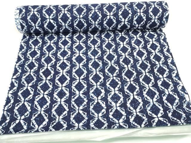 平和屋着物＊夏物 浴衣 反物 着尺 光源氏 七宝間道 綿 ♥ DAAW7536zzz NICORILABO_COM