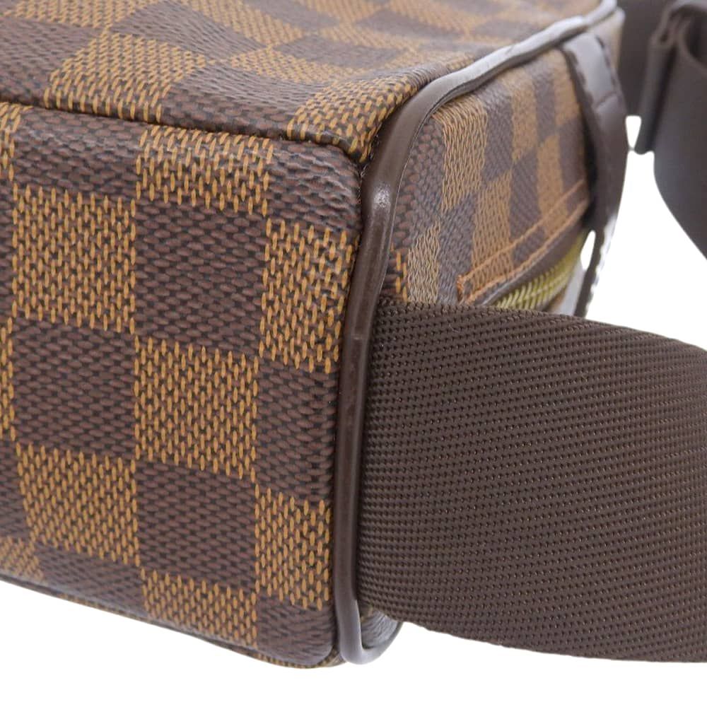 【本物保証】 布袋付 新品同様 ルイヴィトン LOUIS VUITTON ダミエ オラフPM N41442 斜め掛け ショルダーバッグ 本物保証】 布袋付 新品同様 ルイヴィトン LOUIS VUITTON ダミエ