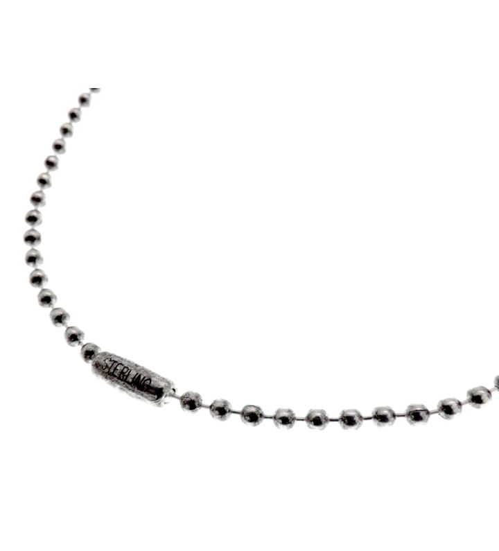 クロムハーツ純正　ボールチェーン47㎝　シルバー925 クロムハーツ（Chrome Hearts） ネックレス シルバー925 ボール