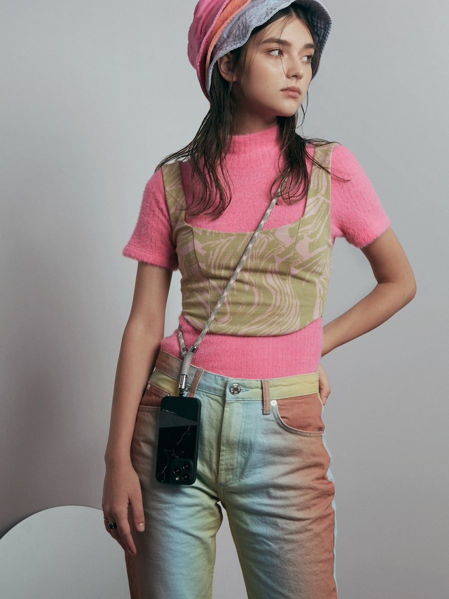 M.CRAFTSMAN ショルダーストラップ Yoggle Chain 18K 全機種対応 スマホストラップ M.CRAFTSMAN Yoggle Chain 18K