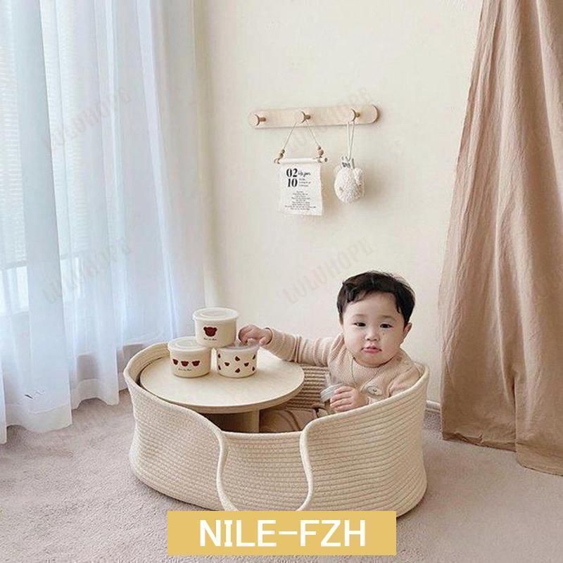 ベビーベッド 収納バスケット