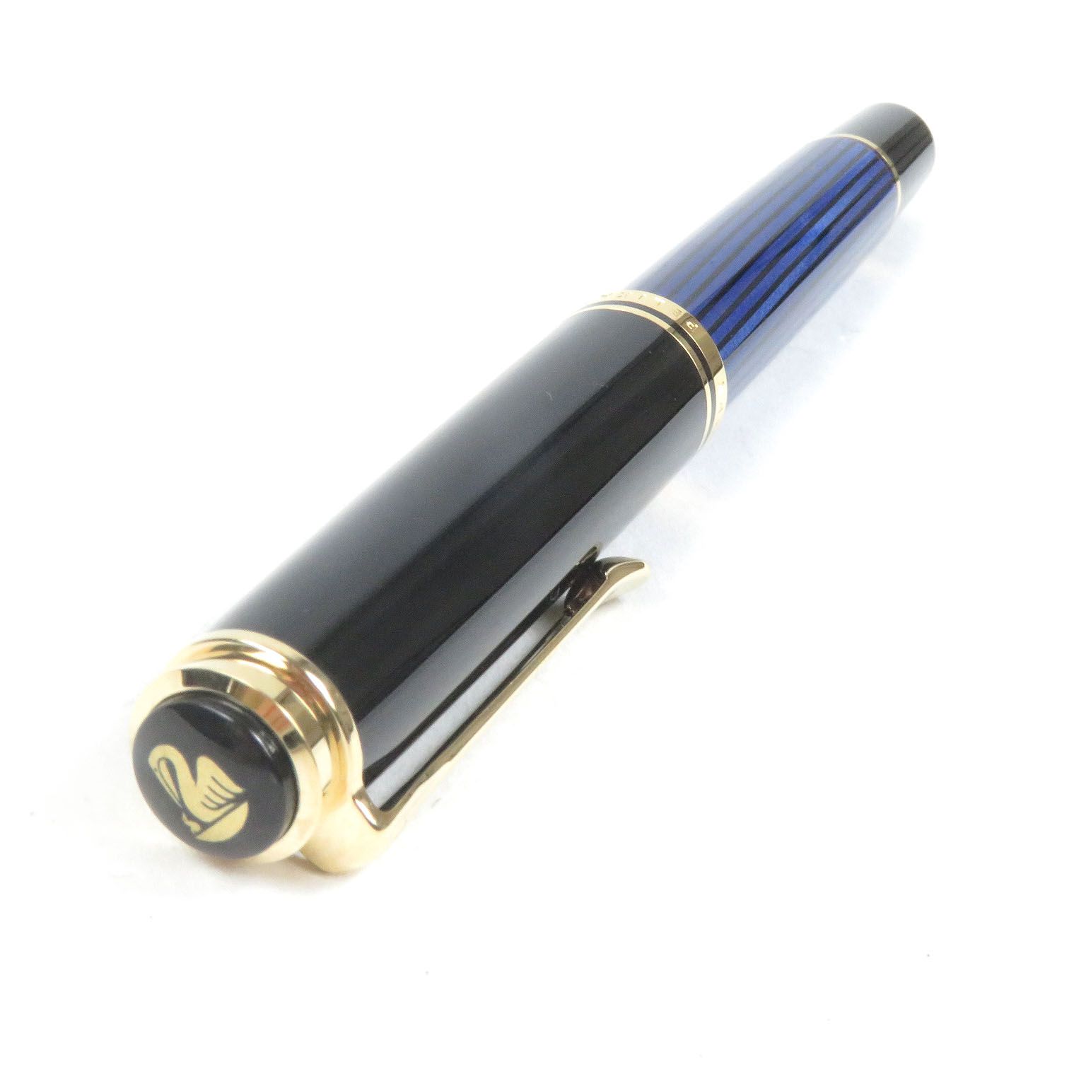 出色の □PERIKAN ペリカン M600 スーベレーン ペン先14K Mニブ キャップ式 万年筆 ブラック ブルー ゴールド ドイツ製 メンズ 情報が満載。