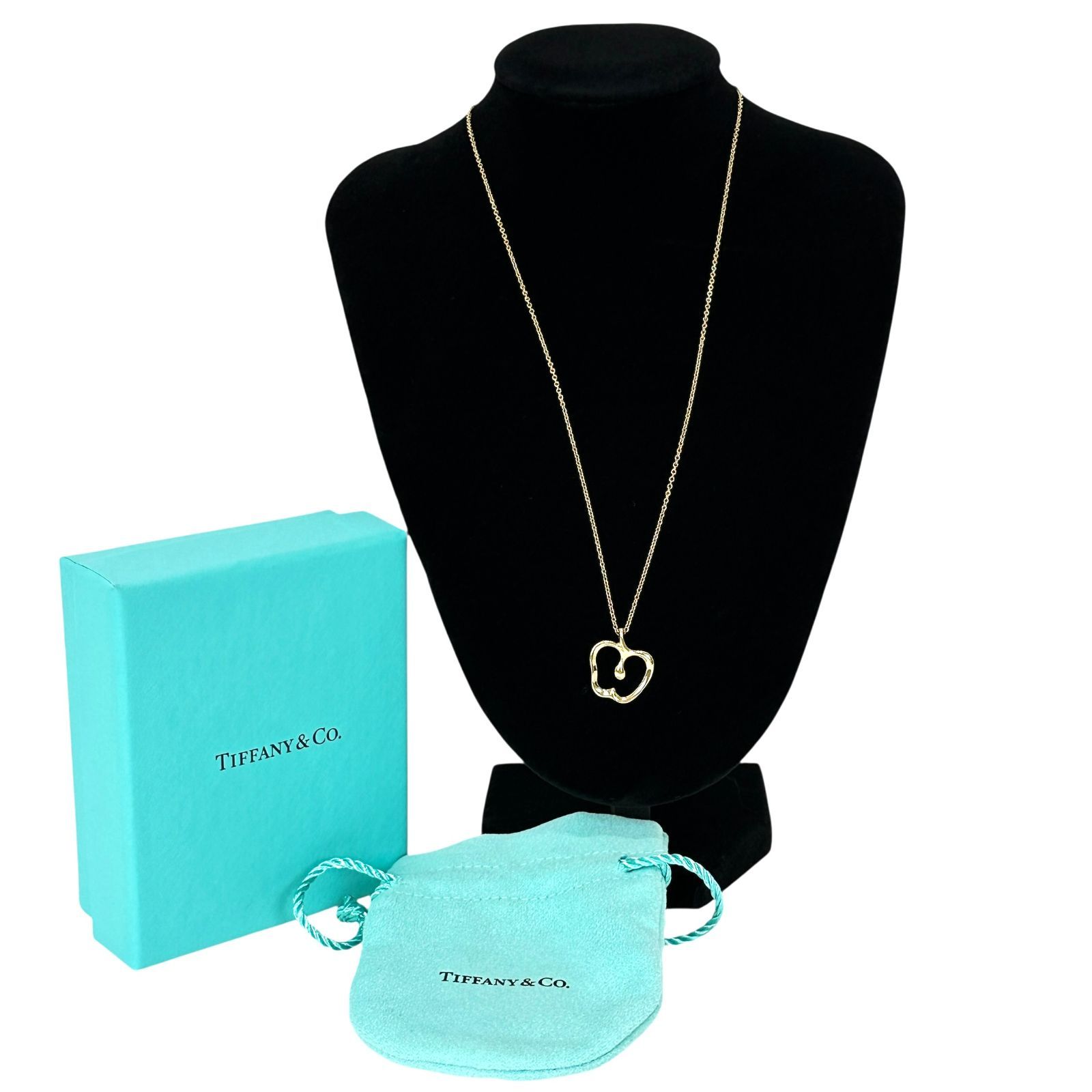Tiffany&Co.】 ティファニー アップル エルサ ペレッティ ネックレス
