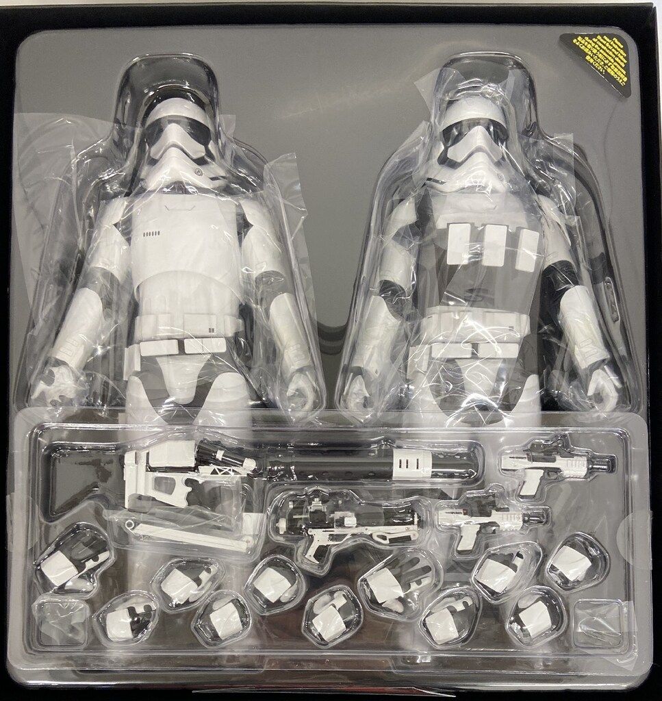 ゲームキャラクターフィギュア 6体セット HOTTOYS MOVIE MASTERPIECE FIRST ORDER STORMTROOPERS / REGULAR