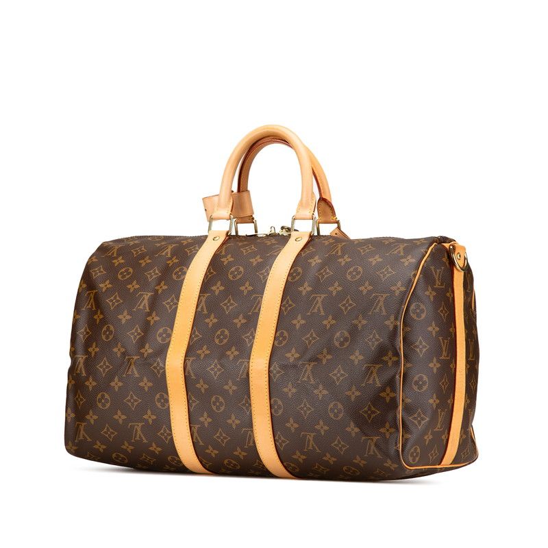 美品 ルイヴィトン モノグラム ポルト ドキュマン バンドリエール 2WAY