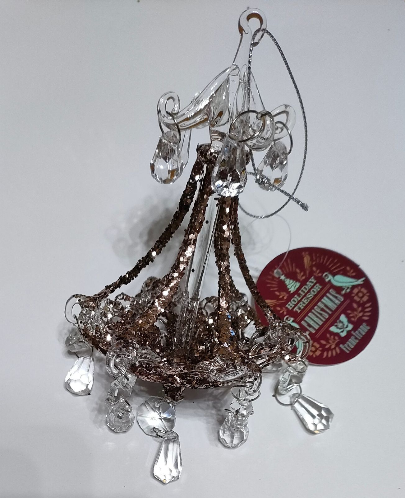 カギとシャンデリアのオーナメント5個セット