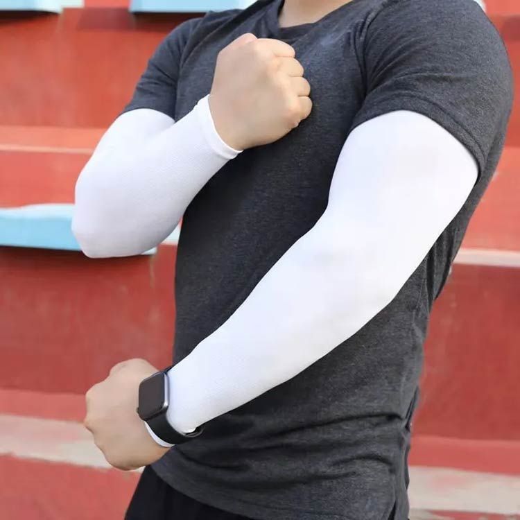 PAMM 寒さを愛でるアームウォーマー ネイビー×オレンジライン 楽天市場