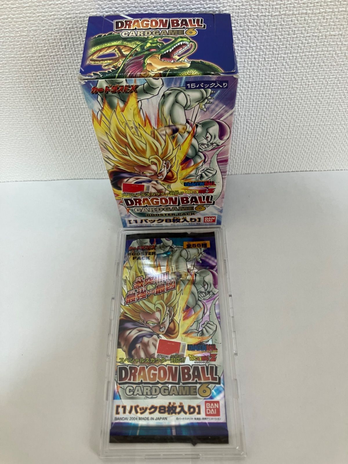 ドラゴンボールカードゲームvol.6 未開封1パック - メルカリ