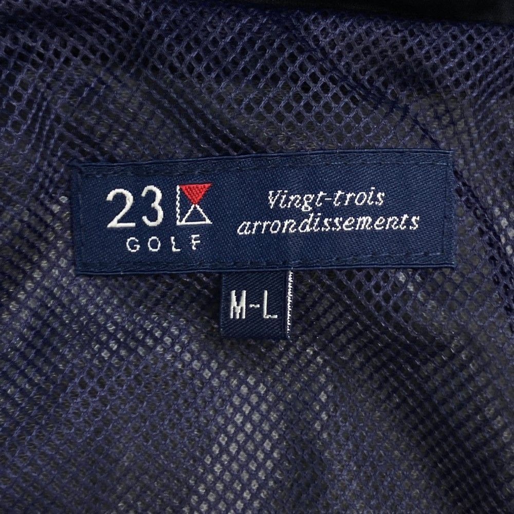 サイズ：M-L 23区GOLF ニジュウサンクゴルフ 多機能 レイン
