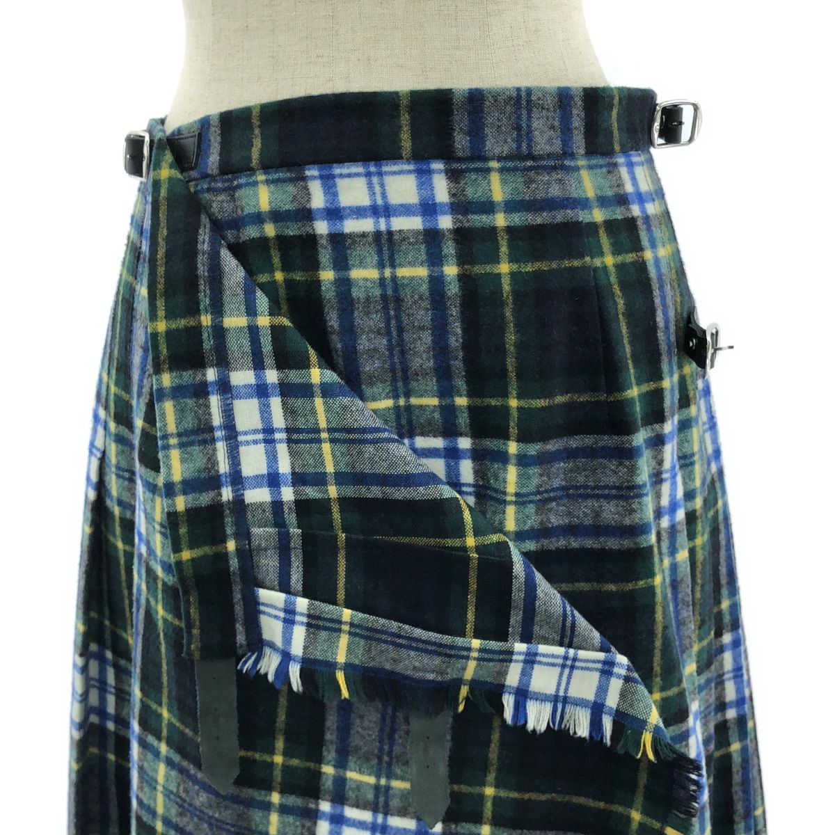 O'NEIL OF DUBLIN / オニールオブダブリン | ウール チェック プリーツ