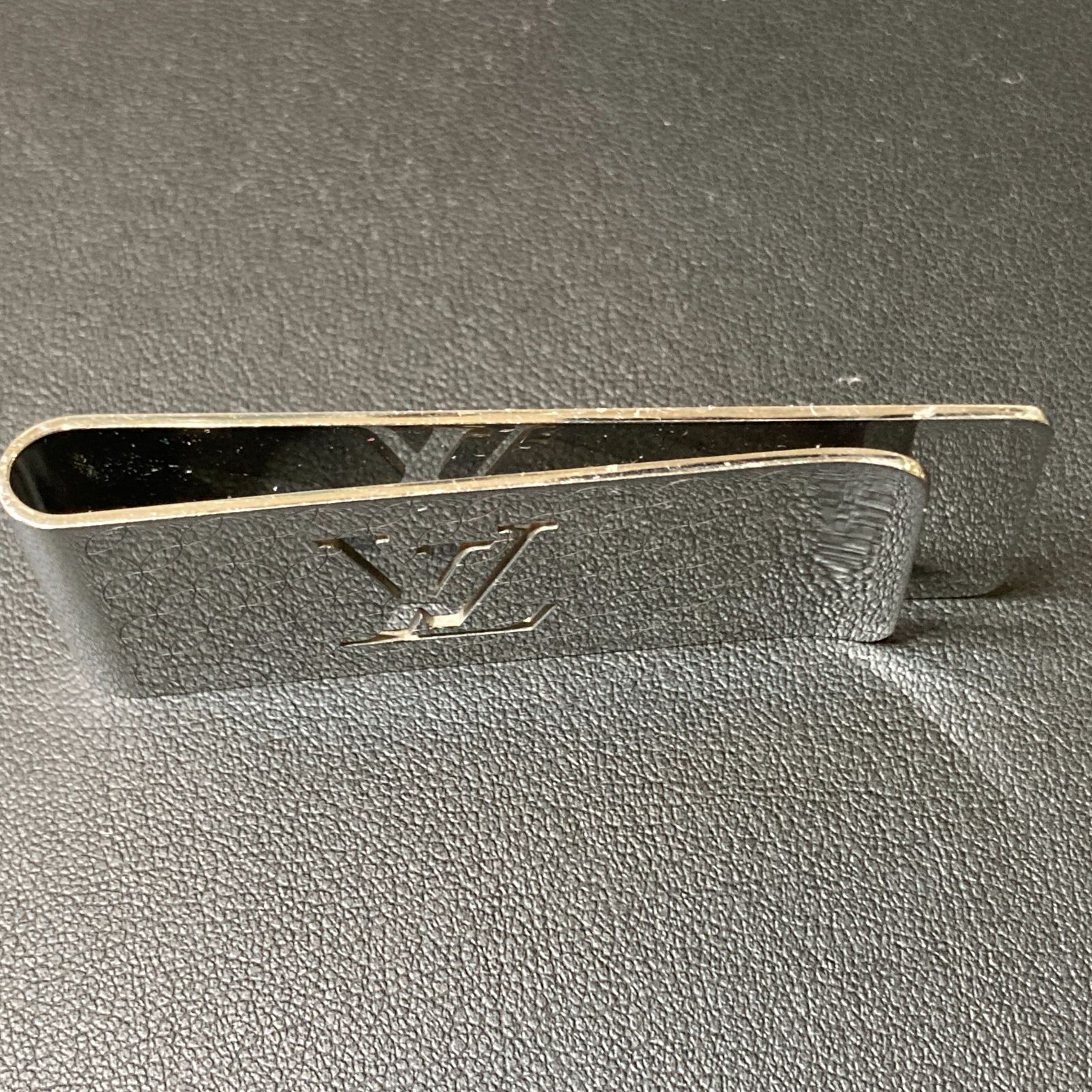 【美品】LOUIS VUITTON ビルクリップ マネークリップ シルバー LOUIS VUITTON 【超美品 ほぼ未使用】 ルイヴィトン ビル