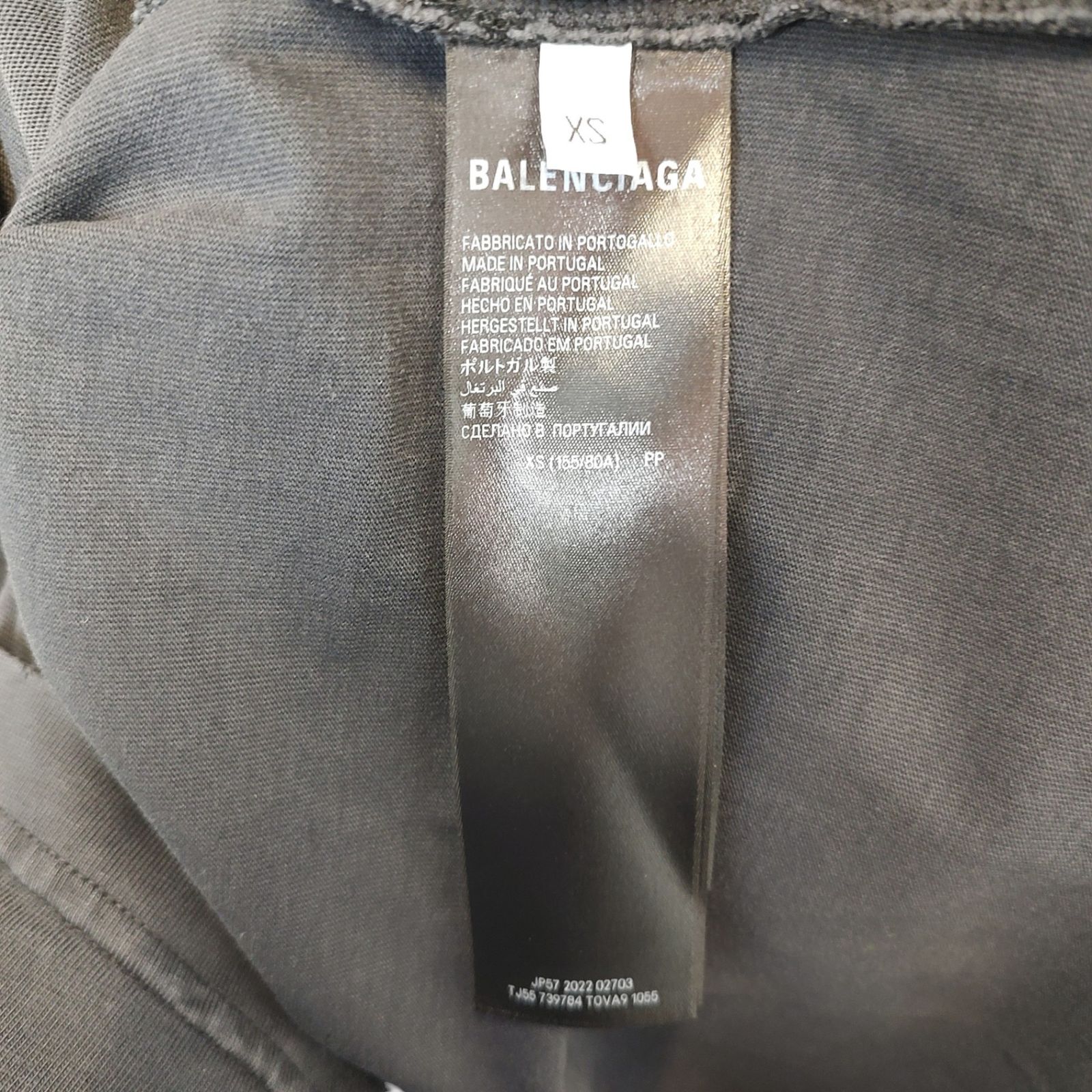 BALENCIAGA バレンシアガ 23SS Medium Fit T-Shirt ユーズド加工 