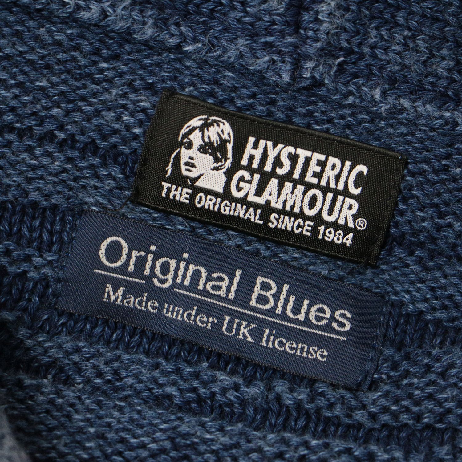 HYSTERIC GLAMOUR ヒステリックグラマー × ORIGINAL BLUES コットン