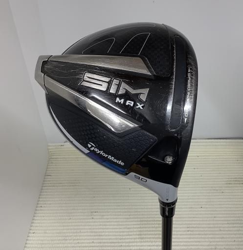 中古】 テーラーメイド SIM MAX 9° ドライバー DR TENSEI BLUE